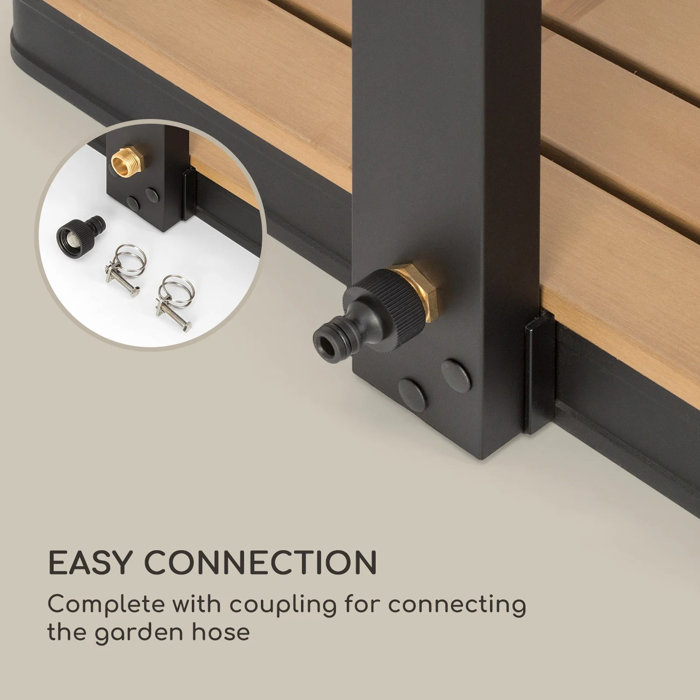 Designer Outdoor Showers Freestanding Portable Outdoor Shower with